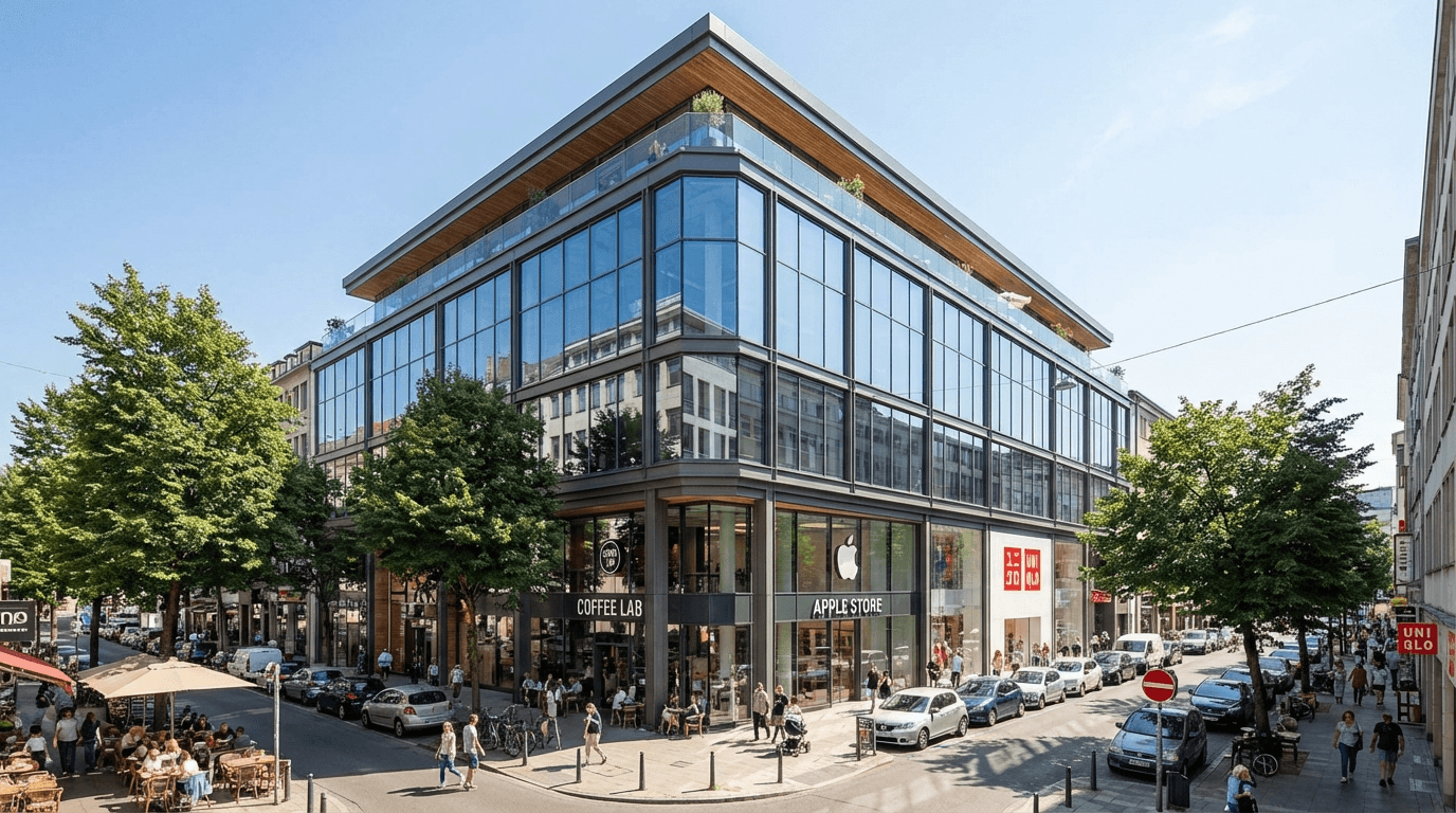 3D Insertion for commercial and office buildings